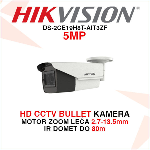 DS-2CE19H8T-AIT3ZF DS-2CE19H8T-AIT3ZF 5MP 2.7-13.5mm HIKVISION KAMERA