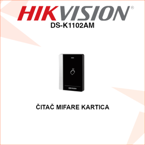 Hikvision čitač MIFARE kartica DS-K1102AM