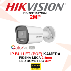 DS-2CD1027G0-L Hikvision IP ColorVu kamera