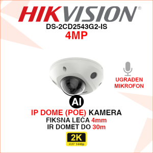 DS-2CD2543G2-IS Hikvision IP AcuSense kamera