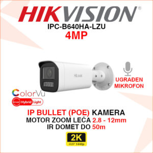 IPC-B640HA-LZU HIKVISION 4MP IP POE KAMERA