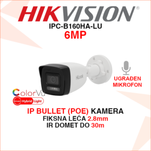 IPC-B160HA-LU Hikvision 6MP IP PoE kamera