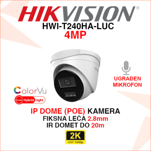 HWI-T240HA-LUC Hikvision 4MP IP kamera
