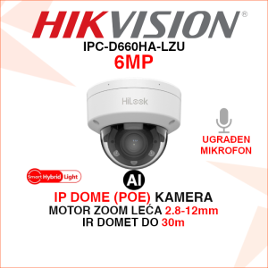IPC-D660HA-LZU Hikvision 6MP motor zoom kamera