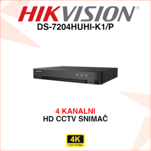 DS-7204HUHI-K1/P Hikvision video snimač