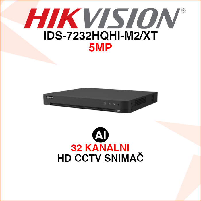 iDS-7232HQHI-M2/XT iDS-7232HQHI-M2/XT Hikvision digitalni video snimač