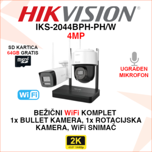 IKS-2044BPH-PH/W Hikvision bežični WiFi set sa 2 kamere