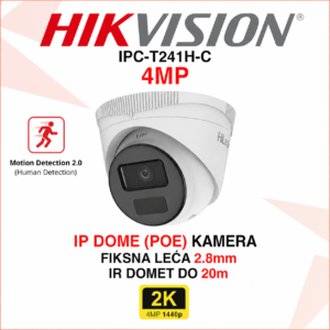 IPC-T241H-C HIKVISION 2K IP POE KAMERA